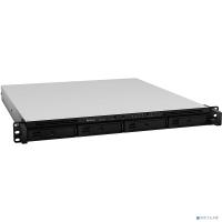 [Дисковый массив] Synology RS818RP+ Сетевое хранилище (Rack 1U) QC2,4GhzCPU/2Gb(up to 16)/RAID0,1,10,5,5+spare,6/up to 4hot plug HDDs SATA(3,5' or 2,5')(up to 8 with RX418)/2xUSB3.0/1eSATA/4GigEth/iSCSI/2xIPca