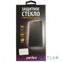 [Защитная пленка] Perfeo защитное стекло Samsung S10+ черный 3D HQ (PF_B4142)