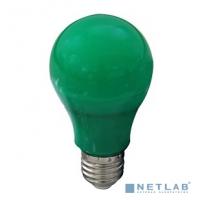 [ECOLA Светодиодные лампы] ECOLA K7CG12ELY classic   LED color 12,0W A60 220V E27 Green Зеленая 360° (композит) 110x60