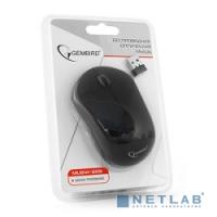 [Мышь] Gembird MUSW-209 Black USB {Мышь беспров., 2кн.+колесо-кнопка, 2.4ГГц}