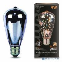 [GAUSS Светодиодные лампы] GAUSS 147802404 Светодиодная лампа LED 3D-Butterfly E27 4W 1/10/40