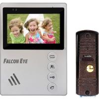[Домофоны] Falcon Eye KIT- Vista Комплект. Видеодомофон: дисплей 4" TFT;  механические кнопки; подключение до 2-х вызывных панелей; OSD меню; питание AC 220В (встроенный БП)