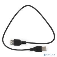 [Кабель] Гарнизон Кабель удлинитель USB 2.0, AM/AF, 0.5м, пакет (GCC-USB2-AMAF-0.5M)