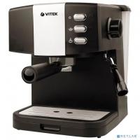 [Кофеварки] VITEK VT-1523(MC) Кофеварка  Мощность 850 ВтДавление 15 бар.Съёмный поддон для капель.