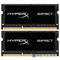 [Модуль памяти] Kingston DDR3 SODIMM 16GB Kit 2x8Gb HX321LS11IB2K2/16 PC3-17000, 2133MHz, 1.35V, HyperX Impact Black Series