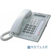 [Телефон] Panasonic KX-AT7730RU (PP) (белый) Системный телефон с дисплеем и спикерфоном (12 кнопок)