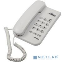 [Телефон] RITMIX RT-320 white проводной телефон {повторный набор номера, настенная установка, регулятор громкости звонка}