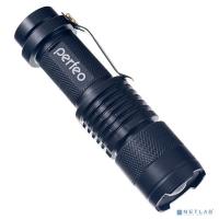 [Фонари] Perfeo PF_4032 Светодиодный фонарь  Black, 200LM, аккумулятор 14500+1*AA, Zoom, 3 режима