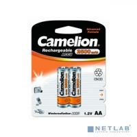 [Аккумулятор] Camelion  AA-2500mAh Ni-Mh BL-2 (NH-AA2500BP2, аккумулятор,1.2В)  (2 шт. в уп-ке)