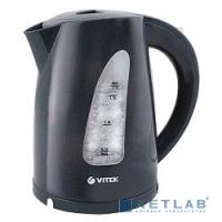 [Чайник] VITEK VT-1164(GY) Чайник, 850-2200 Вт,1,7 л., Корпус из термостойкого пластика