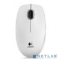 [Мышь] 910-003360 Logitech Mouse B100 White USB OEM