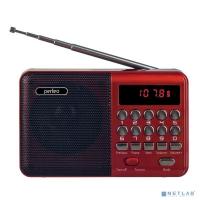 [Радиоприемник] Perfeo радиоприемник цифровой PALM FM+ 87.5-108МГц/ MP3/ питание USB или 18650/ красный (i90-red) [PF_A4871]