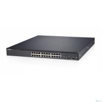 [Системы хранения данных DELL] Dell Networking N4032F Коммутатор, 10Gbe SFP+ and Stacking capable, Hot Swap Modular Bay, 2xPower Supplies, 3Y PNBD