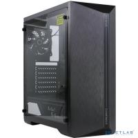 [Корпуса] GameMax SHINE MFG.G517 Корпус (ATX, Черн., Зак. стек.,USB3.0, 1*120mm Rainbow вент+контрол..,без БП)