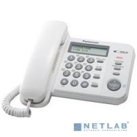 [Телефон] Panasonic KX-TS2356RUW (белый) {АОН,Caller ID,ЖКД,блокировка набора,выключение микрофона}
