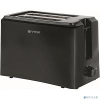 [Тостер] VITEK VT-7159(BK) Тостер   Мощность 750 Вт. Тостер на 2 ломтика.Длина сетевого шнура 0,75 м
