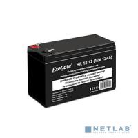 [батареи] Exegate EX282968RUS Exegate EX282968RUS Аккумуляторная батарея ExeGate HR 12-12 (12V 12Ah 1251W), клеммы F2