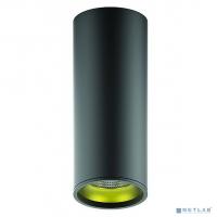 [GAUSS Светильники бытовые] GAUSS HD009 LED светильник накладной HD009 12W (черный золото) 3000K 79x200,900лм, 1/30