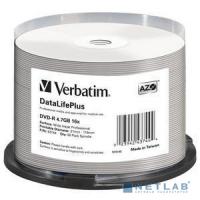 [Диск] Verbatim DVD-R 4,7 GB 16x CB/50 Full Ink Print Professional (43744)