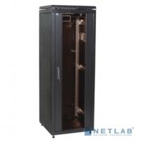 [Монтажное оборудование] ITK LN05-24U66-G Шкаф сетевой 19" LINEA N 24U 600х600 мм стеклянная передняя дверь черный