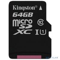 [Карта памяти ] Micro SecureDigital 64Gb Kingston SDCS/64GBSP {MicroSDHC Class 10 UHS-I}