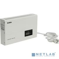 [Сетевые фильтры] SVEN Стабилизатор напряжения AVR SLIM-1000 LCD белый