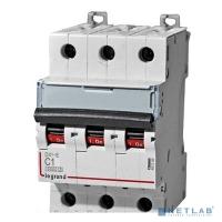 [Вспомогательные элементы и аксессуары] Legrand 407857 Автоматический выключатель DX3 6000 - 10 кА - тип характеристики C - 3П - 400 В~ - 10 А - 3 модуля