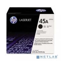 Картридж лазерный HP Q5945YC черный (22600стр.) для HP LJ M4345 (техн.упак)