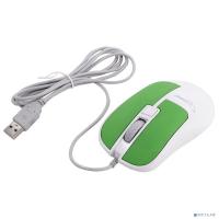 [Мышь] Gembird MOP-410-GRN {Мышь, USB, зелёный, 3 кнопки+колесо кнопка, soft touch, 1600 DPI кабель 1.5м}