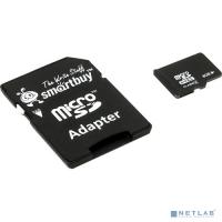 [Карта памяти ] Micro SecureDigital 8Gb Smart buy SB8GBSDCL4-01 {Micro SDHC Class 4, SD adapter}