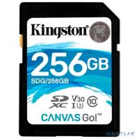 [Карта памяти ] SecureDigital 256Gb Kingston SDG/256GB {SDXC Class 10 UHS-I U3 Canvas Go!}