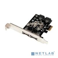 [Контроллер] ST-Lab A480 RTL 2x SATA ;2port-ext,  2port-in; PCI-Express 1x
