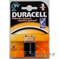 [Батарейки ] Duracell 6LR61-1BL/6LF22 9V (1 шт. в уп-ке) алкалиновые, крона [MN1604] 6LP3146/MN1604