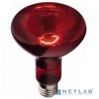 [лампы накаливания] Лампа накаливания инфракрасная зеркальная ИКЗК 220В 250Вт E27 красная (Калашниково)