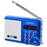 [Радиоприемник] Perfeo мини-аудио Sound Ranger, FM MP3 USB microSD In/Out ридер, BL-5C 1000mAh, синий (PF-SV922BLU) [PF_3183]