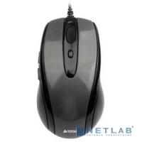 [Мышь] A4Tech N-708X (-1) (серый глянец, черный) USB, 5+1 кл.-кн.,провод.мышь [603731]