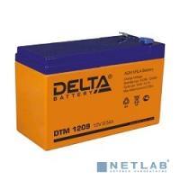 [батареи] Delta DTM 1209  (9 А\ч, 12В) свинцово- кислотный аккумулятор