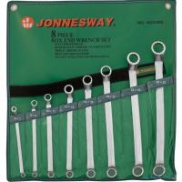 [Набор инструмента] JONNESWAY W23108S Набор ключей гаечных накидных изогнутых 75° в сумке, 6-22 мм, 8 предметов