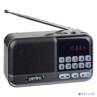 [Радиоприемник] Perfeo радиоприемник цифровой ASPEN FM+ 87.5-108МГц/ MP3/ питание USB или 18650/ серый (i20)) [PF_B4060]
