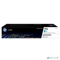 [Расходные материалы] HP W2071A Картридж 117A лазерный, голубой  (700стр.)