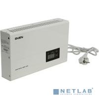 [Сетевые фильтры] SVEN Стабилизатор напряжения AVR SLIM-500 LCD белый