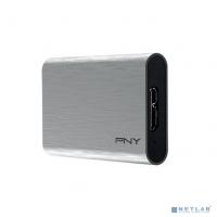 [носитель информации] PNY 960GB Portable SSD Elite 1050S USB 3.1 Gen 1 R/W 430/400MB/s, Silver