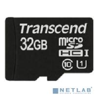 [Карта памяти ] Micro SecureDigital 32Gb Transcend TS32GUSDU1 {MicroSDHC Class 10 UHS-I, SD adapter}