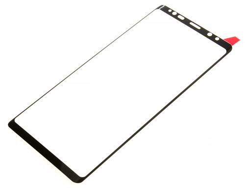Защитное стекло 3D Classic для Samsung Note 8, цвет черный
