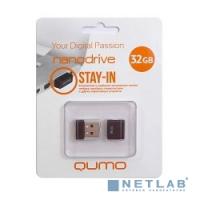 [Носитель информации] USB 2.0 QUMO 32GB NANO [QM32GUD-NANO-B] Black