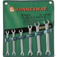 [Набор инструмента] JONNESWAY (W24106S) Набор ключей гаечных разрезных в сумке, 8-19 мм, 6 предметов