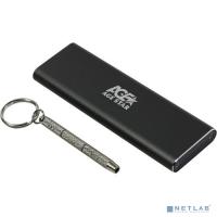 [Контейнер для HDD] AgeStar 3UBNF1 (GRAY) USB 3.0 Внешний корпус M.2 NGFF (B-key)  AgeStar 3UBNF1 (GRAY), алюминий, серый