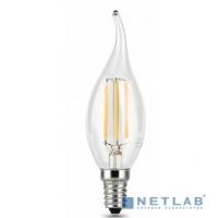 [GAUSS Светодиодные лампы] GAUSS 104801211 Светодиодная лампа LED Filament Свеча на ветру E14 11W 750lm 4100K 1/10/50