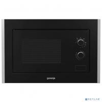 [Микроволновая печь] Gorenje BM171E2XG Микроволновая печь, 17л. 700Вт черный (встраиваемая)