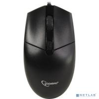 [Мышь] Gembird MOP-500H черный, USB, {2кн.+колесо-кнопка + DPI, 2400DPI, подогрев}